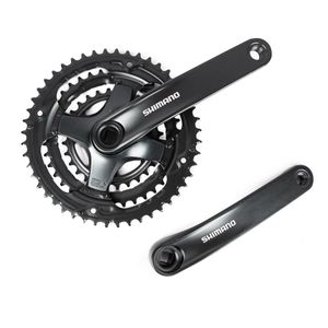 Multiplicación triple para bicicleta Shimano FC-TY301 E-C 28/38/48d 6/8v