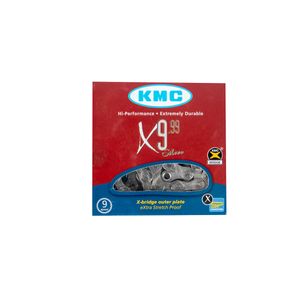 Cadena para bicicleta KMC X9.99 9v