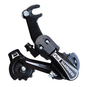 Cambio trasero para bicicleta de montaña Shimano Tourney RD-TY21-B GS 1x6v CP