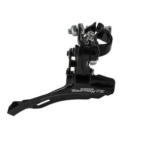 Desviador delantero bicicleta MTB Shimano Tourney FD-TZ500 3x8/7v 28.6 mm 42d Tiro abajo