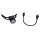 Luz delantera para bicicleta Vital Diamond Led Blanco 40 lúmenes Negro