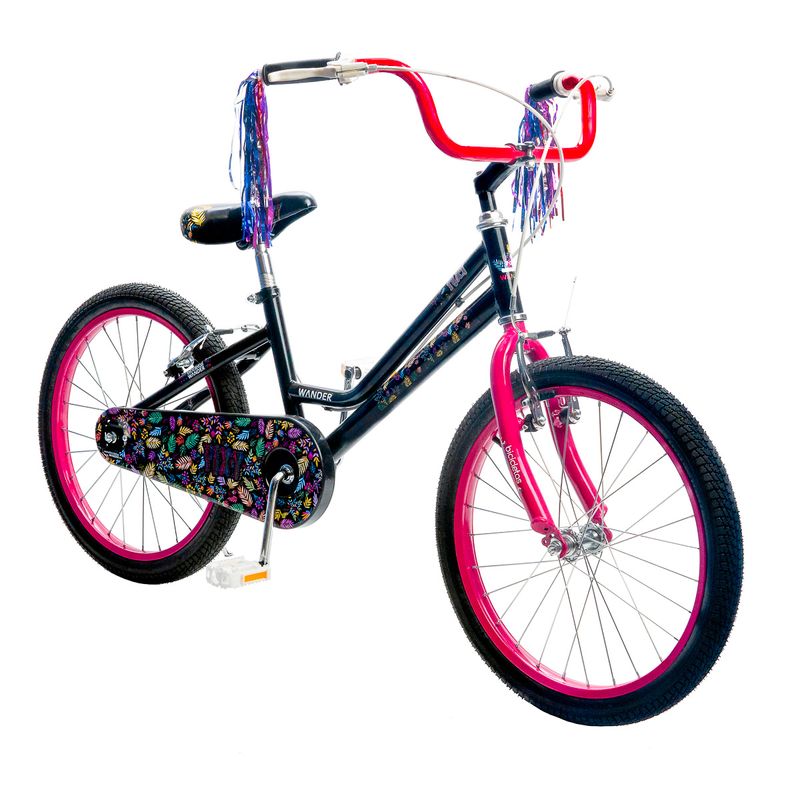 Bicicleta infantil Wander Pixy R20 x 1 95 1v Negro-rosa