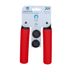 Puños para bicicleta de montaña Hunter XC3 31x130 mm Rojo