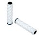 Puños para bicicleta de montaña Serfas Standar Connectors 29x133 mm Blanco