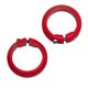 Anillos para puños de bicicleta Giant 22 2 mm Rojo