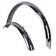 Salpicaderas para bicicleta urbana Beach Cruiser R26 Cola de pato Cromado