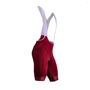 Bib short dama para ciclismo Aphesis W-Pro Dynamo T-L Vinotinto