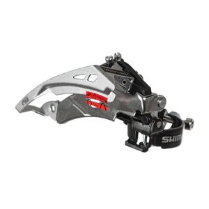 Desviador delantero para bicicleta de montaña Shimano Tourney FD-TY710 34.9 mm 3x8/7v Tirón dual