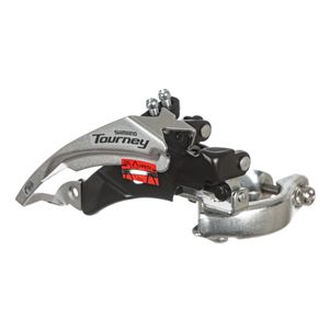 Desviador delantero para bicicleta de montaña Shimano Tourney FD-TY601 3x6/8v 31.8-34.9 mm Tirón dual