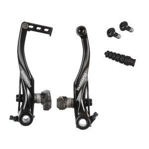 Pinzas de freno trasero V-brake para bicicleta Shimano Alivio BR-T4000