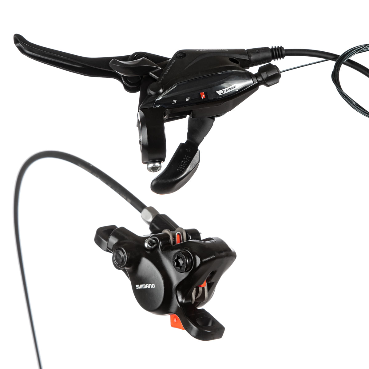 Shimano Set de Cable Cambio - Bicicleta de Montaña OPTISLICK - negro