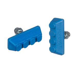 Zapatas para frenos de bicicleta Alhonga Cross Ovalo 37 mm