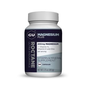 Suplemento alimenticio deportivo GU Roctane Ultra Endurance Magnesio Plus 60 cápsulas