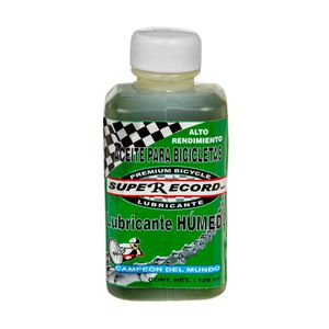 Lubricante mineral húmedo para cadena de bicicleta Super Record Alto Rendimiento 120ml