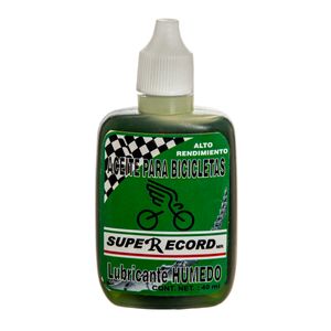 Lubricante mineral húmedo para cadena de bicicleta Super Record Alto Rendimiento 40ml