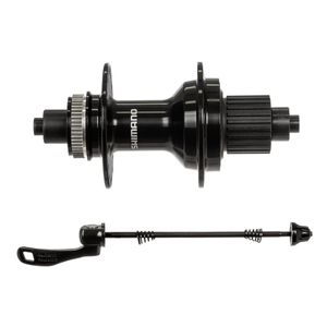 Maza trasera para bicicleta MTB Shimano Deore FH MT401 12v 36h CL 135mm QR173mm