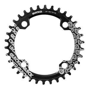 Plato para multiplicación MTB Quicker 34d 10 11 12v BCD 104mm