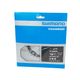 Plato para multiplicación de bicicleta de montaña Shimano XT FC-M8000 30d SM-CRM80 11V Plateado
